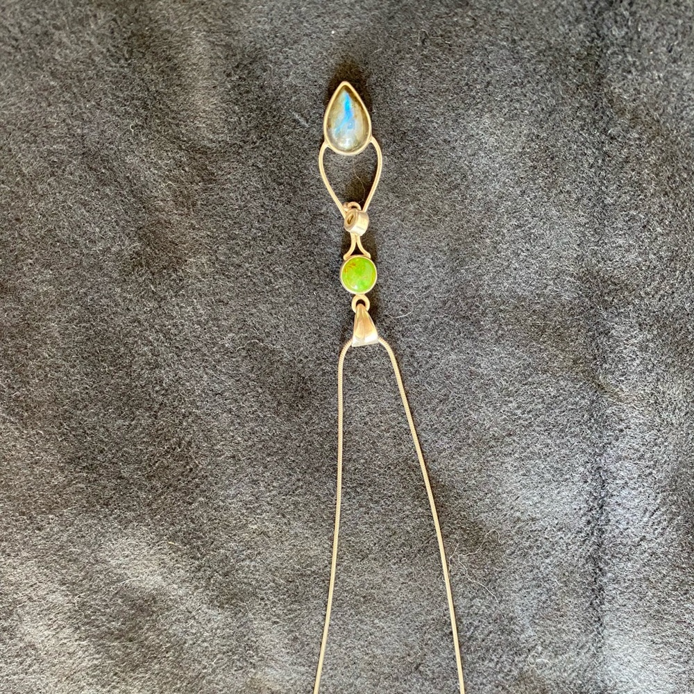 Gemstone necklace